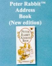 Tapa de The Peter Rabbit Address Book (Beatrix Potter)