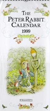 Tapa de The Original Peter Rabbit Slimline Calendar 1999