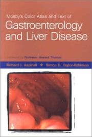 Tapa de Mosby's Color Atlas and Text of Gastroenterology and Liver Disease