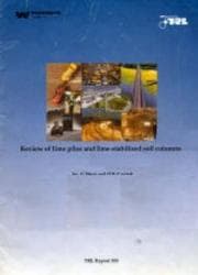 Tapa de Review of Lime Piles and Lime-Stabilised Soil Columns