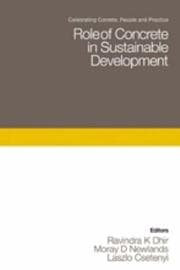 Tapa de Role of concrete in sustainable development