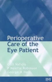 Tapa de Perioperative care of the eye patient