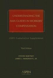 Tapa de Understanding the AMA Guides in Workers' Compensation