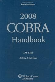 Tapa de COBRA Handbook 2008