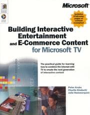 Tapa de Building interactive entertainment and E-commerce content for Microsoft TV
