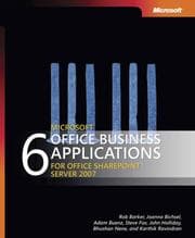 Tapa de 6 Microsoft Office Business Applications for Office SharePoint Server 2007