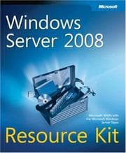 Tapa de Windows Server® 2008 Resource Kit