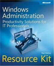 Tapa de Windows administration resource kit