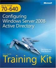 Tapa de MCTS Self-Paced Training Kit (Exam 70-640)