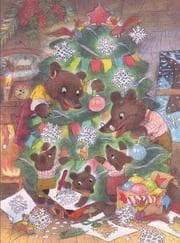 Tapa de Bear Family Christmas Advent