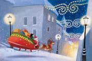 Tapa de Santa's on His Way Advent Calendar
