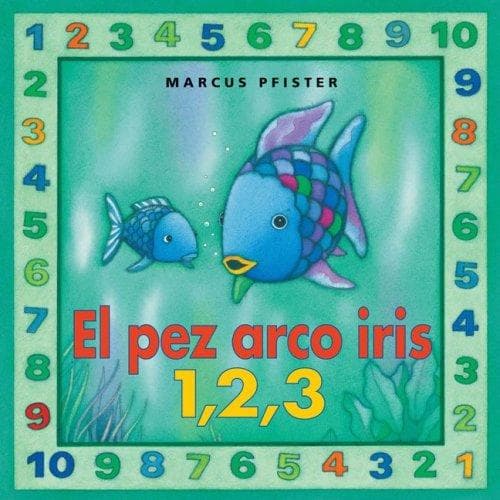 Tapa de Rainbow Fish 1,2,3 SPANISH (Rainbow Fish)