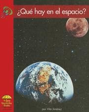 Tapa de Que Hay En El Espacio?/ What is in Space?