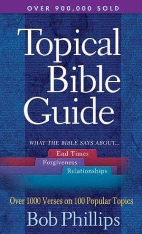Tapa de A Topical Bible Guide