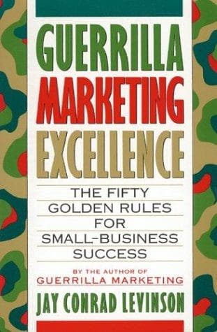 Tapa de Guerrilla marketing excellence