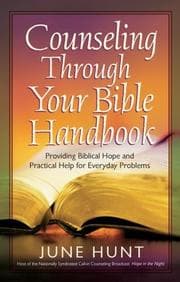 Tapa de Counseling through your Bible handbook