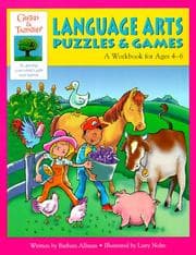 Tapa de Language Arts Puzzles & Games