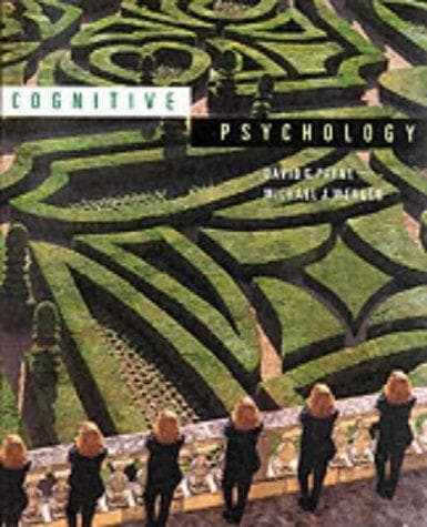 Tapa de Cognitive psychology