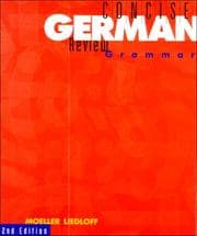 Tapa de Concise German review grammar