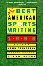 Tapa de The Best American Sports Writing 1996 (Best American Sports Writing)