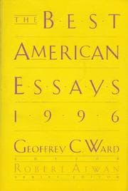 Tapa de The best American essays
