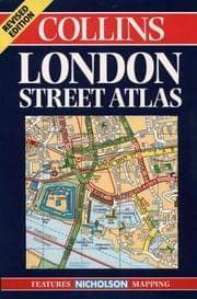 Tapa de London Street Atlas 1999