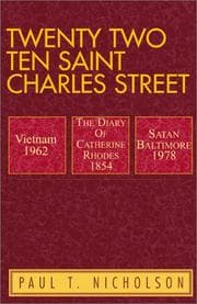 Tapa de Twenty Two Ten Saint Charles Street