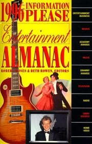 Tapa de The 1996 Information Please(R) Entertainment Almanac