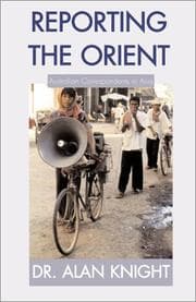 Tapa de Reporting the Orient