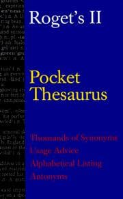 Tapa de Roget's Vest Pocket Thesaurus