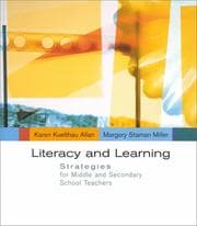 Tapa de Literacy and learning