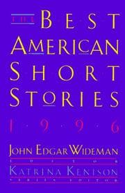 Tapa de The Best American Short Stories 1996