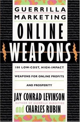 Tapa de Guerrilla marketing online weapons