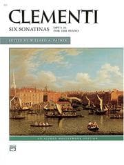 Tapa de Clementi -- Six Sonatinas, Op. 36