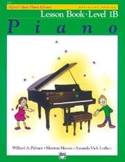 Tapa de Alfred's Basic Piano Library Lesson Book, Bk 1B