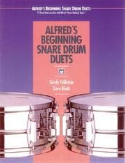 Tapa de Alfred's Beginning Snare Drum Duets