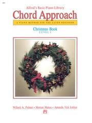 Tapa de Alfred's Basic Chord Approach Christmas, Bk 1 Level 1