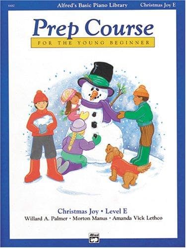 Tapa de Alfred's Basic Piano Prep Course Christmas Joy!, Bk E