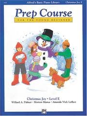 Tapa de Alfred's Basic Piano Prep Course Christmas Joy!, Bk E