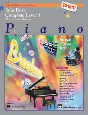 Tapa de Alfred's Basic Piano Library Top Hits! Solo Book Complete, Bk 1
