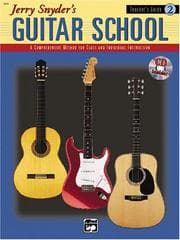 Tapa de Jerry Snyder's Guitar School, Teacher's Guide Book 2