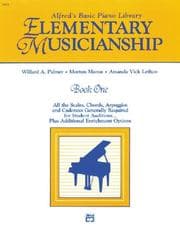 Tapa de Alfred's Basic Piano Library Musicianship Book, Bk 1