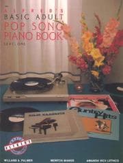 Tapa de Alfred's Basic Adult Pop Song Piano Book, Level 1