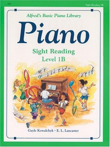 Tapa de Alfred's Basic Piano Library Sight Reading, Bk 1B