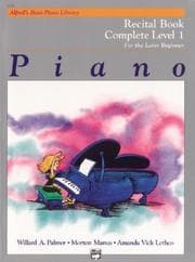 Tapa de Alfred's Basic Piano Library Recital Book Complete, Bk 1