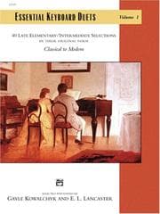 Tapa de Essential Keyboard Duets, Vol 1