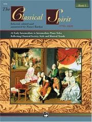 Tapa de The Classical Spirit, Book 1 (Spirit Series)