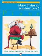 Tapa de Alfred's Basic Piano Library Merry Christmas!, Bk 5