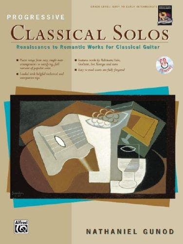 Tapa de Progressive Classical Solos