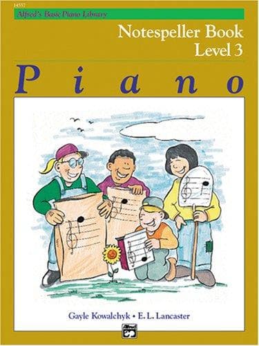 Tapa de Alfred's Basic Piano Course Notespeller